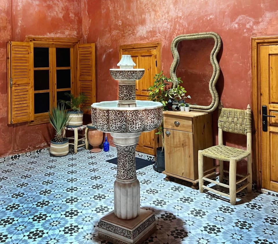 Property building, Patio