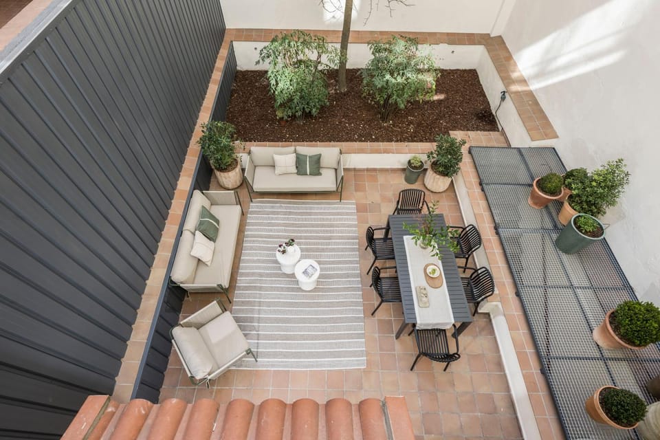 Patio, Garden, Balcony/Terrace, Garden view