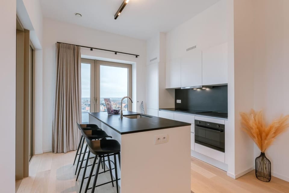 Near the beach 2 bedrooms 2 bathrooms & Terrace Apartment in Ostend