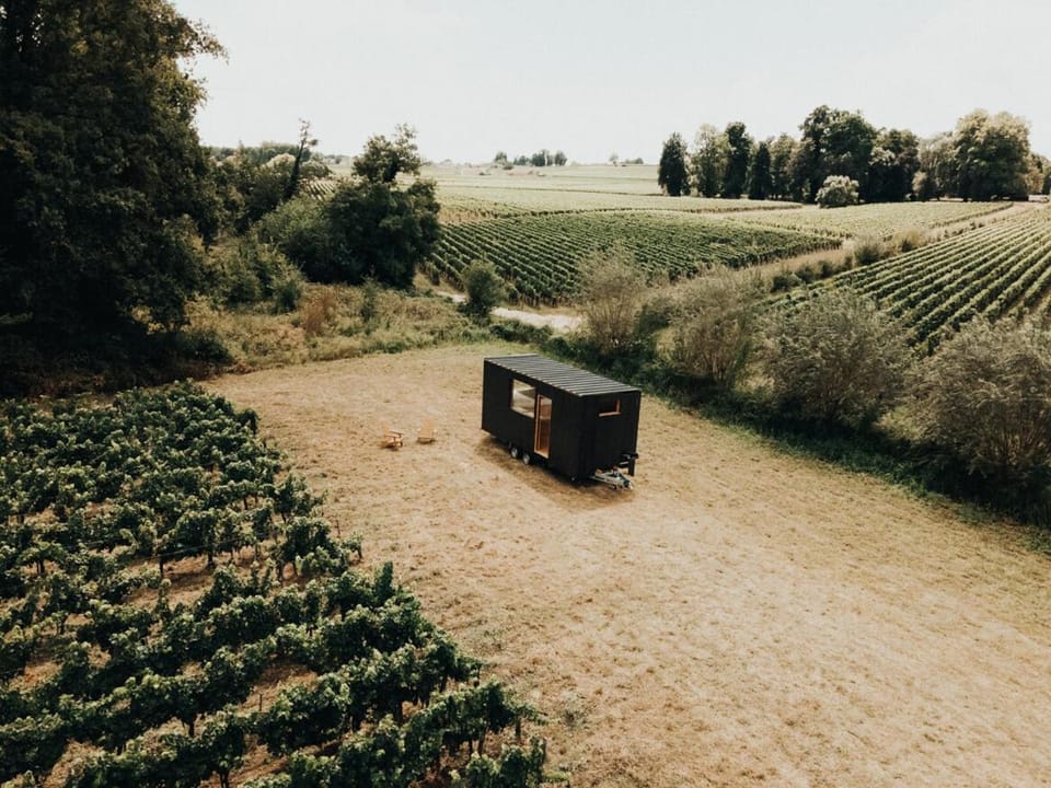 Château Champion - Parcel Tiny House - Tiny House au cœur des vignes centenaires à Saint-Émilion MAE-0691 Nature lodge in Saint-Émilion