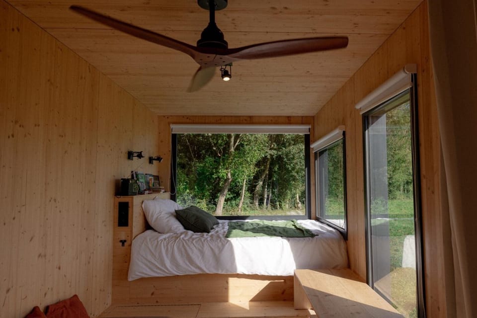 Sainte Colombe - Parcel Tiny House - Tiny House au coeur d'une ferme dans la Brie proche Paris MAE-6111 Nature lodge in Île-de-France