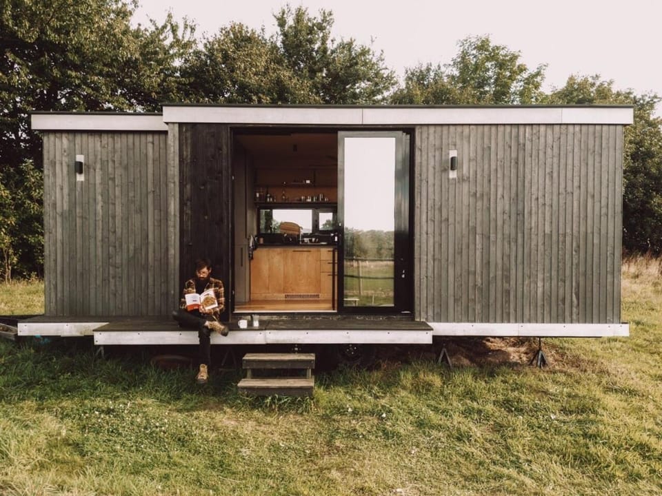 Marottin - Parcel Tiny House - Tiny House au coeur de la Normandie entourée par les chevaux MAE-9041 Nature lodge in Normandy