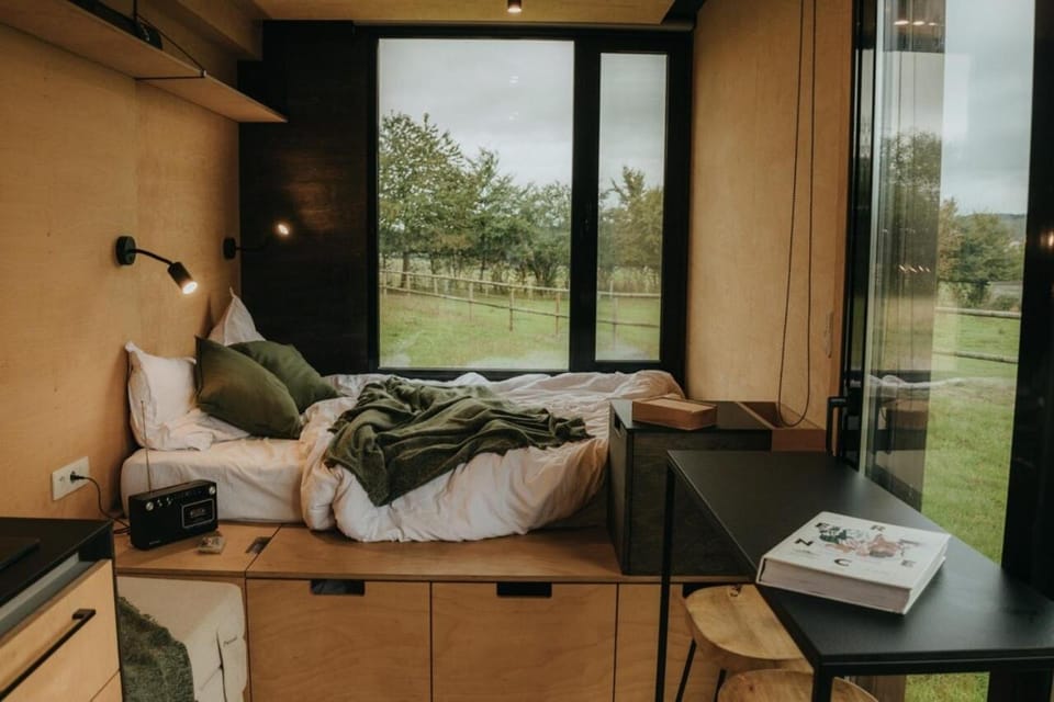 Marottin - Parcel Tiny House - Tiny House au coeur de la Normandie entourée par les chevaux MAE-9041 Nature lodge in Normandy