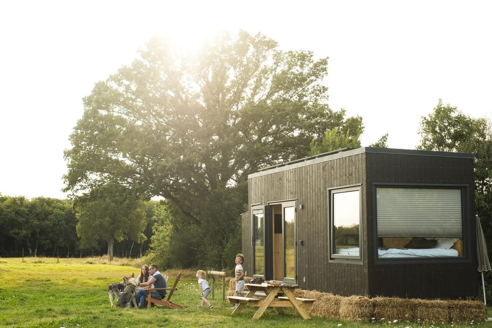 Mainteloup - Parcel Tiny House - Tiny House au coeur du Perche Normand à 1H20 de Paris MAE-9733 Nature lodge in Normandy