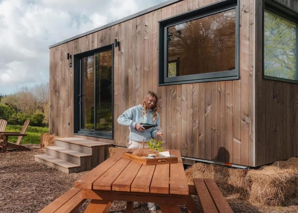 Jardins du Puits - Parcel Tiny House - Tiny house au coeur d'une ferme proche Deauville MAE-7493 Nature lodge in Normandy