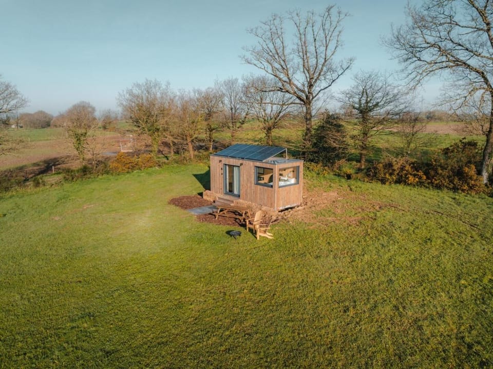 Carré d'Ach - Parcel Tiny House - Tiny House près de Rennes entourée par les chevaux MAE-7543 Nature lodge in Brittany