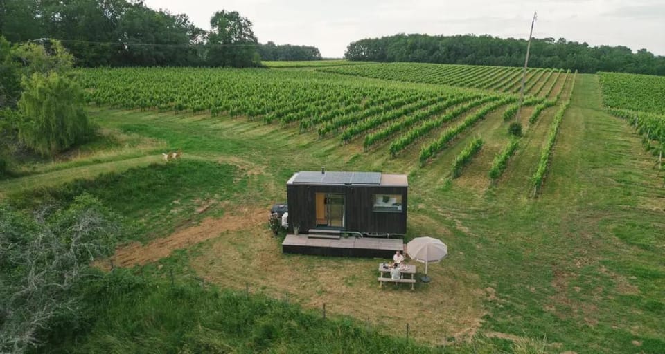 Château Couronneau - Parcel Tiny House - Tiny House au coeur d'un domaine viticole Bordelais MAE-2403 Nature lodge in Nouvelle-Aquitaine