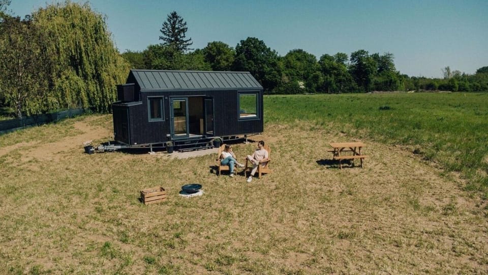 Essards - Parcel Tiny House - Tiny House près des chevaux en Bourgogne, à 1H50 de Lyon MAE-1213 Nature lodge in Jura