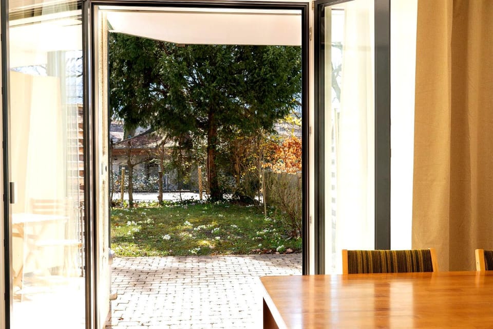 Spring, Day, Garden, Balcony/Terrace, Garden view