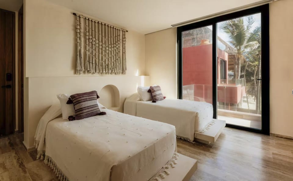 Beachfront Hacienda for 24 guests in Tulum Beach Villa in State of Quintana Roo