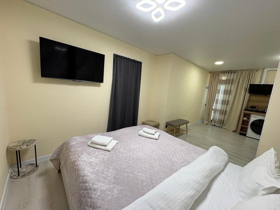 Bed, TV and multimedia, Photo of the whole room