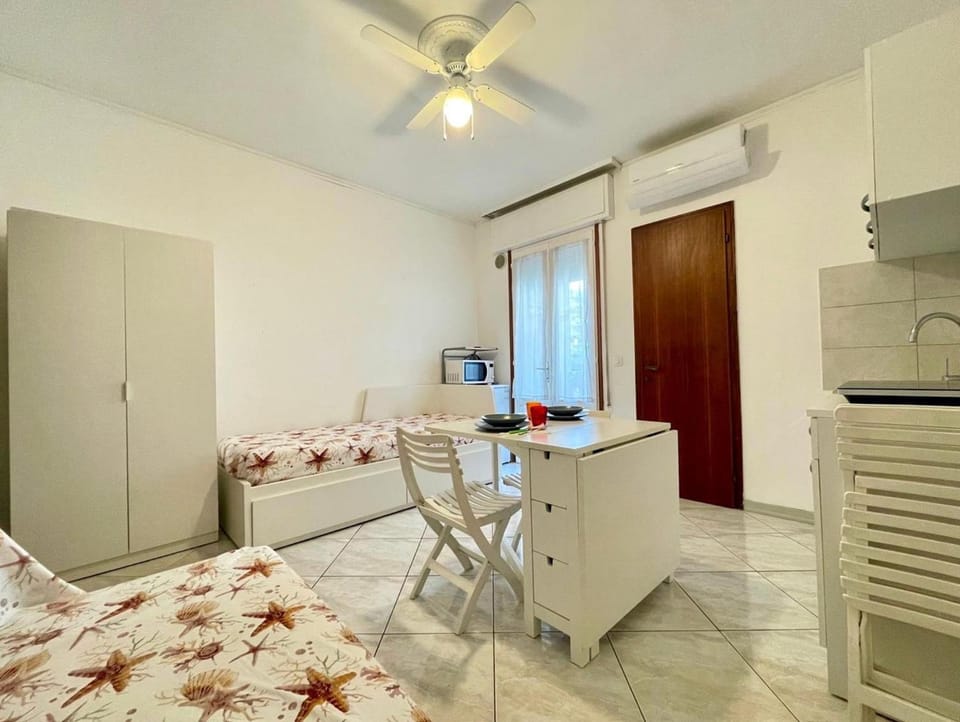 Studio with balcony close to the beach Apartment in Porto Santa Margherita