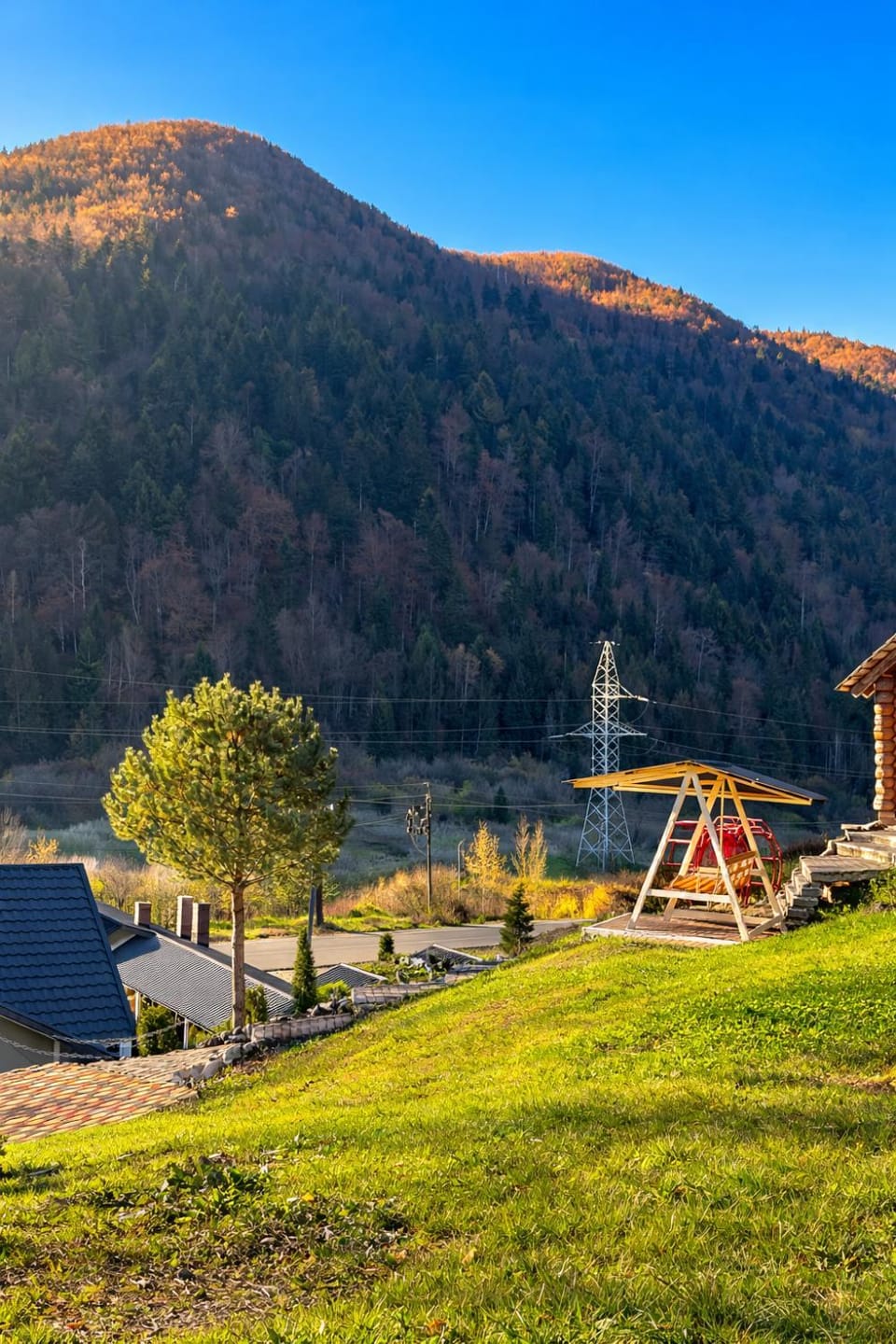 Natural landscape, Mountain view