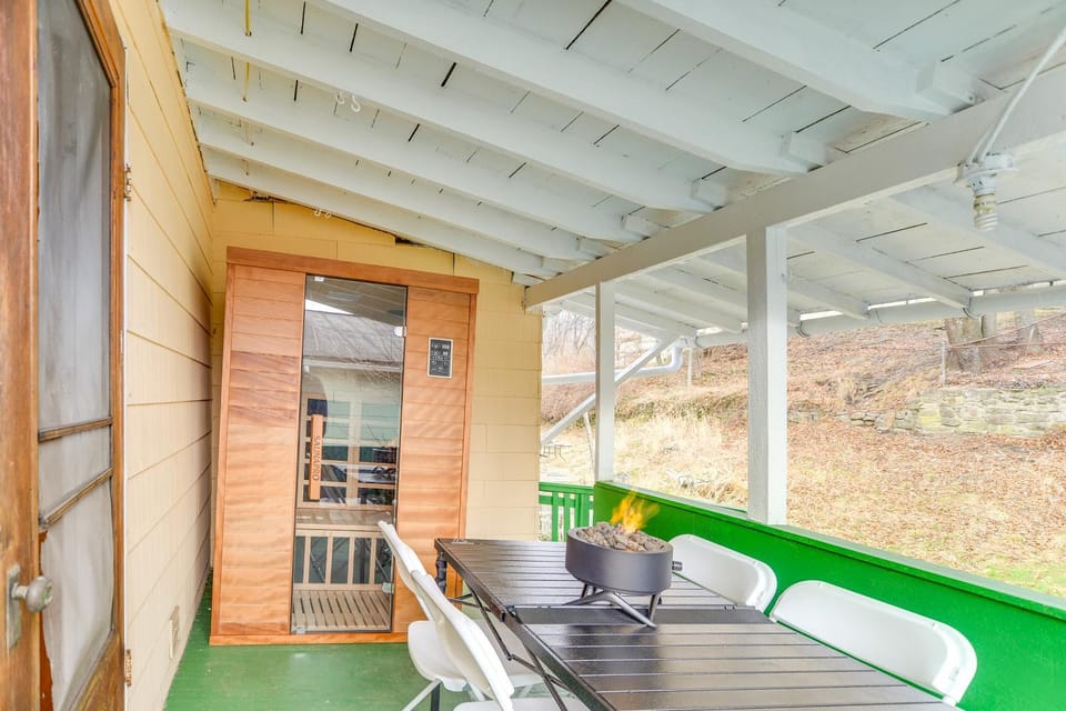 Walk to Potomac River! Studio w/ Shared Sauna Apartment in Garrett County