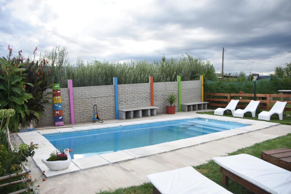 Pool view, Swimming pool, sunbed
