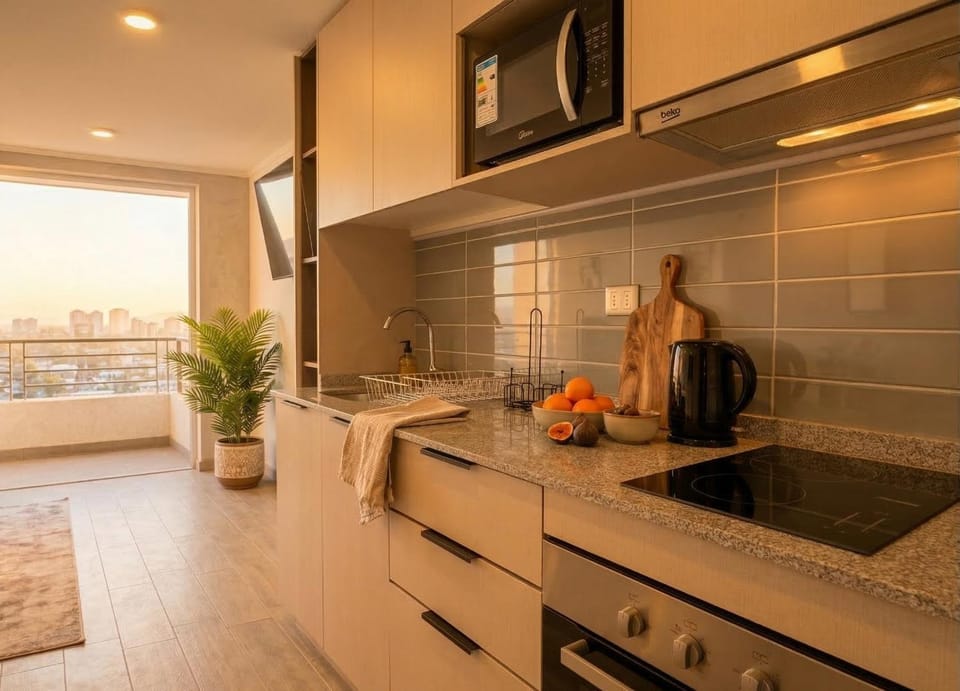 Studio Centro Santiago I Movistar Arena Apartment in Santiago