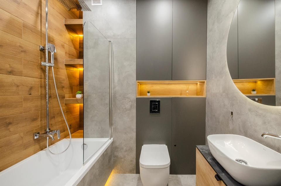 Toilet, Bathroom, Bath