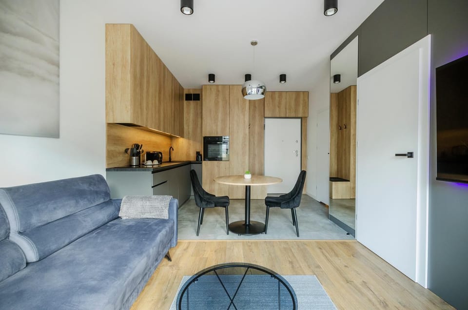 Kitchen or kitchenette, Living room