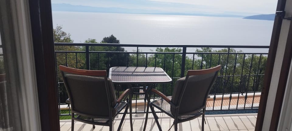 Patio, Day, Natural landscape, View (from property/room), Balcony/Terrace, Sea view