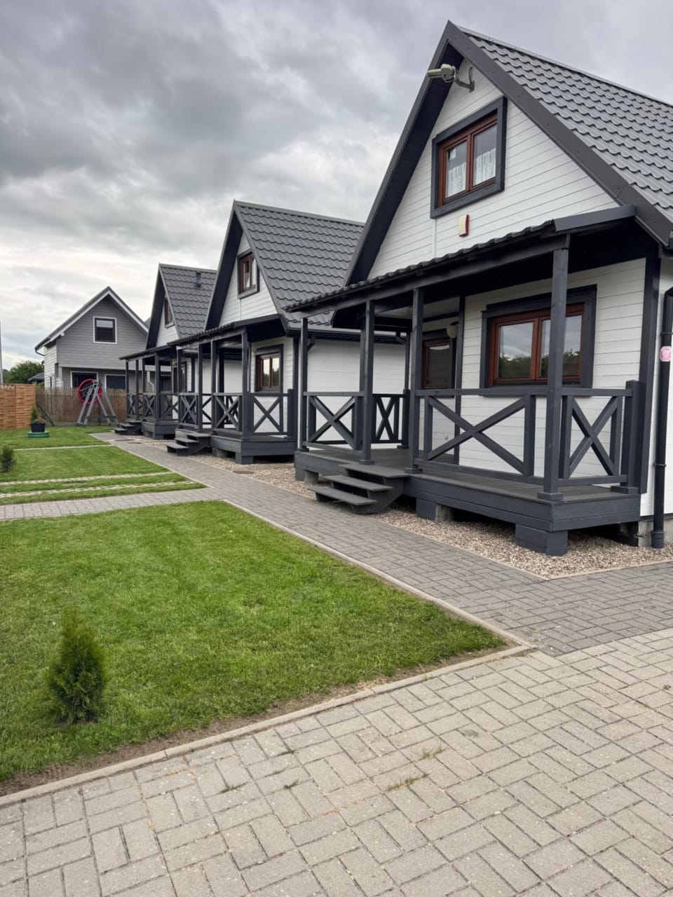 Property building, Garden view