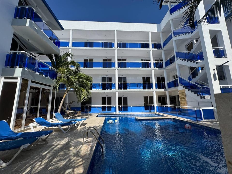 Well-located condo 3-minute walk to the beach 202 Apartment in Sosua