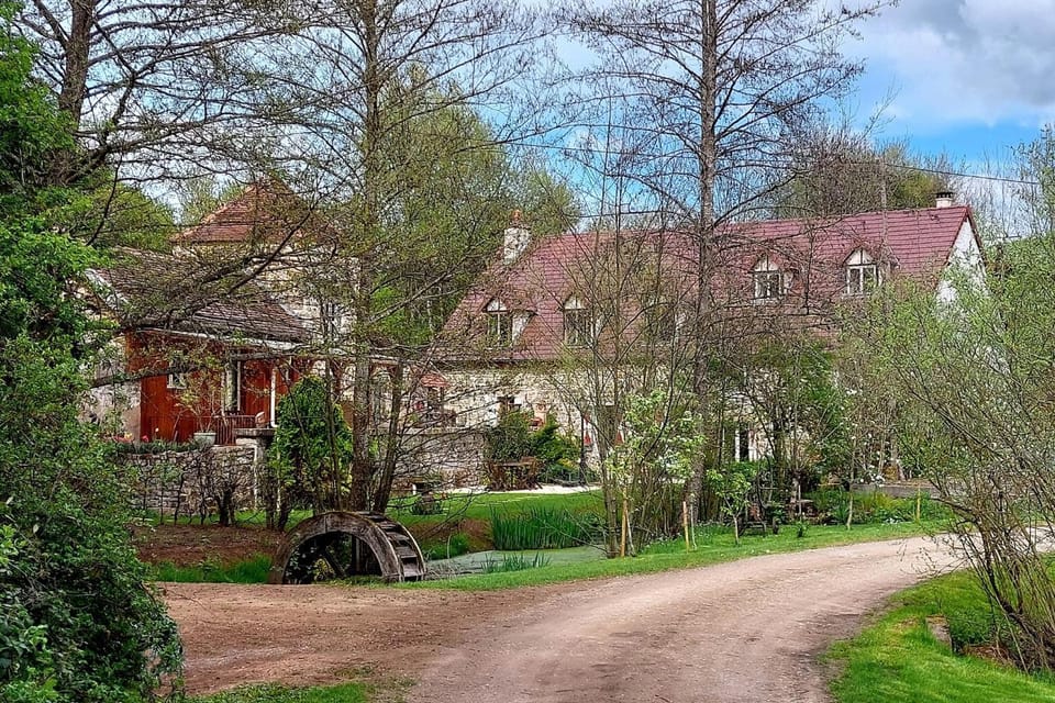 Property building, Spring, Natural landscape, Summer, Garden, Garden view