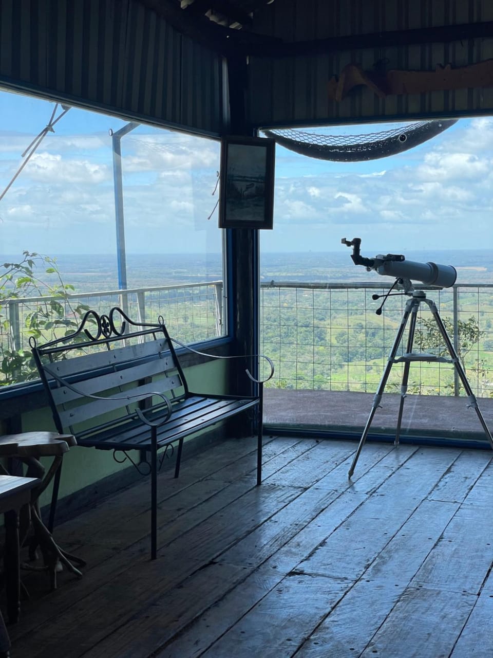 Living room, Photo of the whole room, Garden view, Mountain view