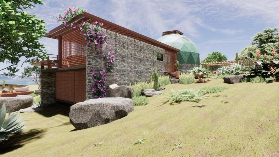 Domo Geodesico de Luxo Astrum Vallis House in State of Bahia