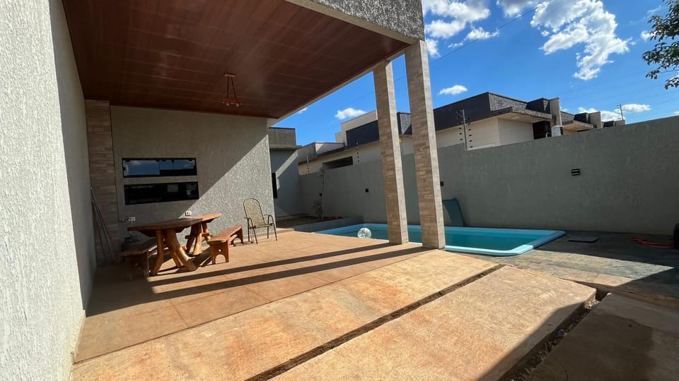 Casa com piscina na terra das Cataratas House in Foz do Iguaçu