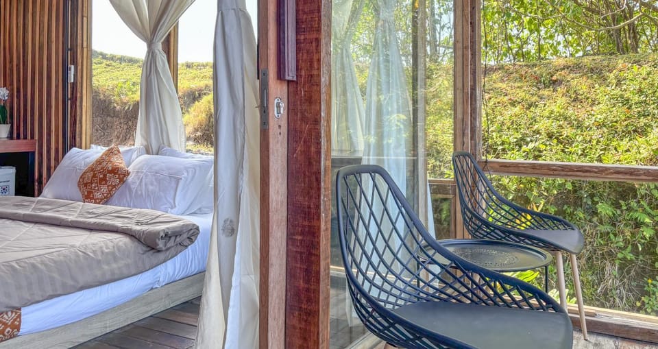 Garden, Balcony/Terrace, Photo of the whole room, Seating area, Bedroom