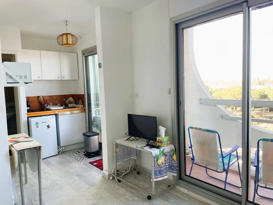 Studio cosy, clim et parking - 2 pers. à La Grande-Motte - FR-1-790-40 Apartment in La Grande-Motte