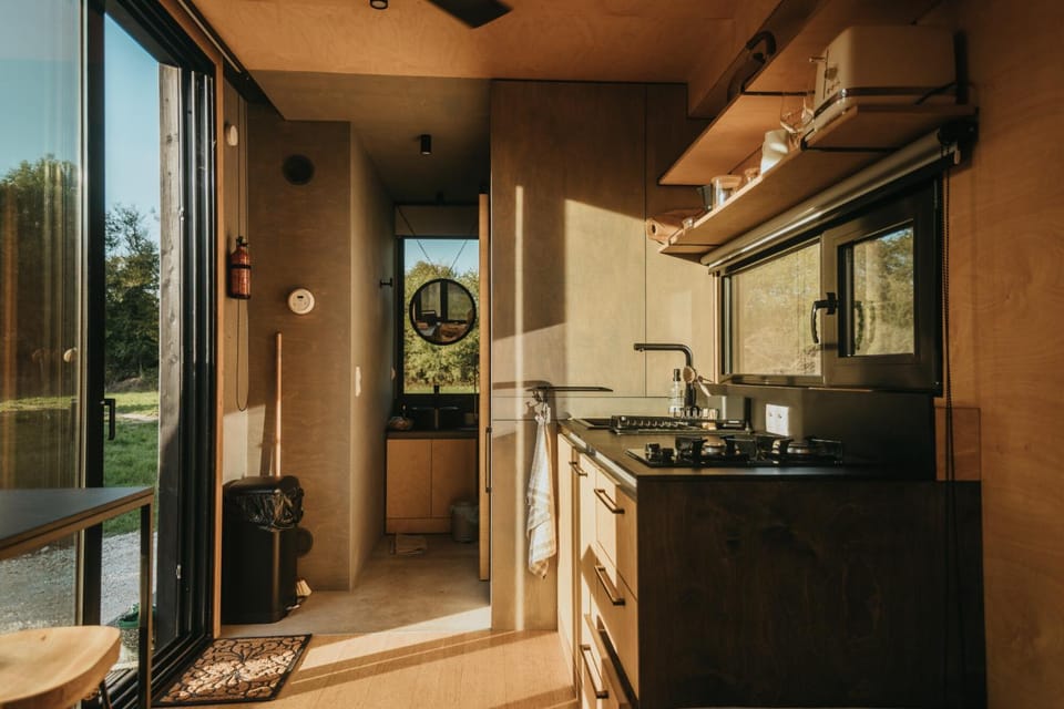 Domaine de L'Atrée - Parcel Tiny House - Tiny House 1 en Bourgogne à 2h de Paris MAE-7323 Nature lodge in Bourgogne-Franche-Comté