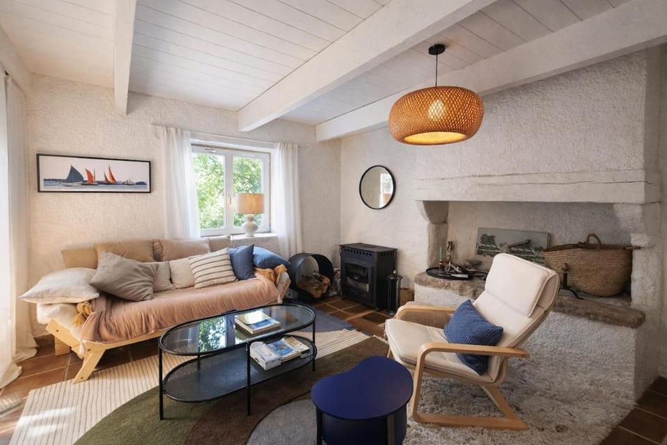Charmant cottage en pierre cosy et authentique Apartment in Finistere