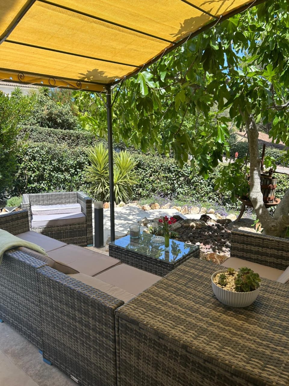 Natural landscape, Balcony/Terrace, Garden view