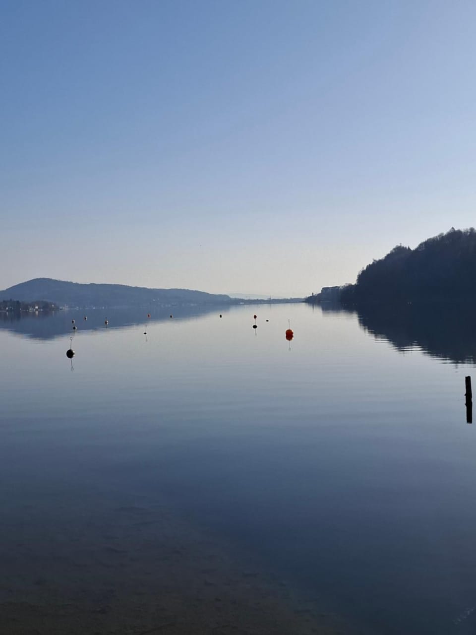 Natural landscape, Lake view
