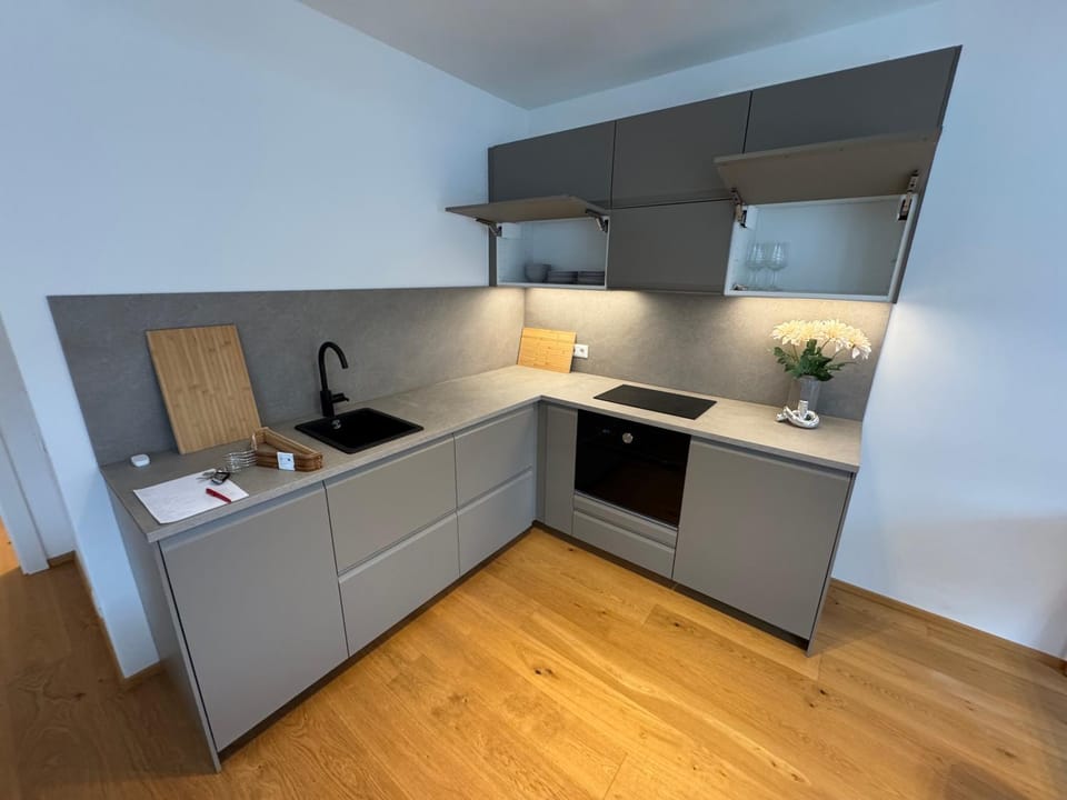 Kitchen or kitchenette, stove, stove, kitchen