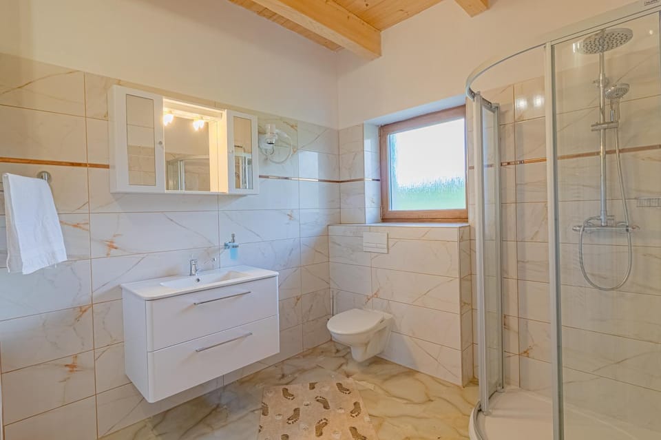 Shower, Toilet, Bathroom, towels