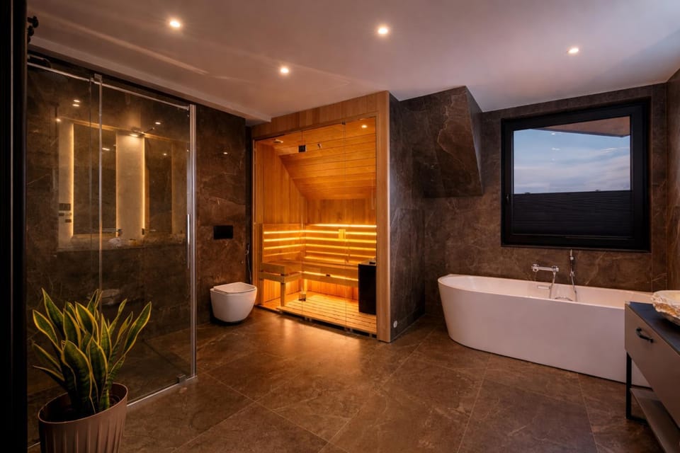 Sauna, Bathroom, Bath