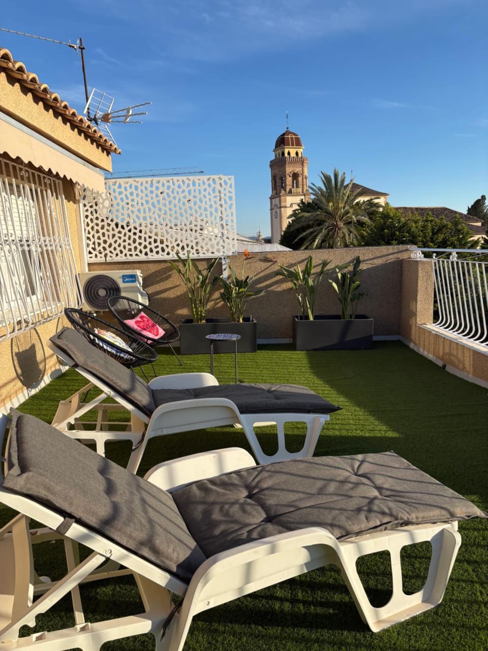 Summer, Balcony/Terrace, sunbed