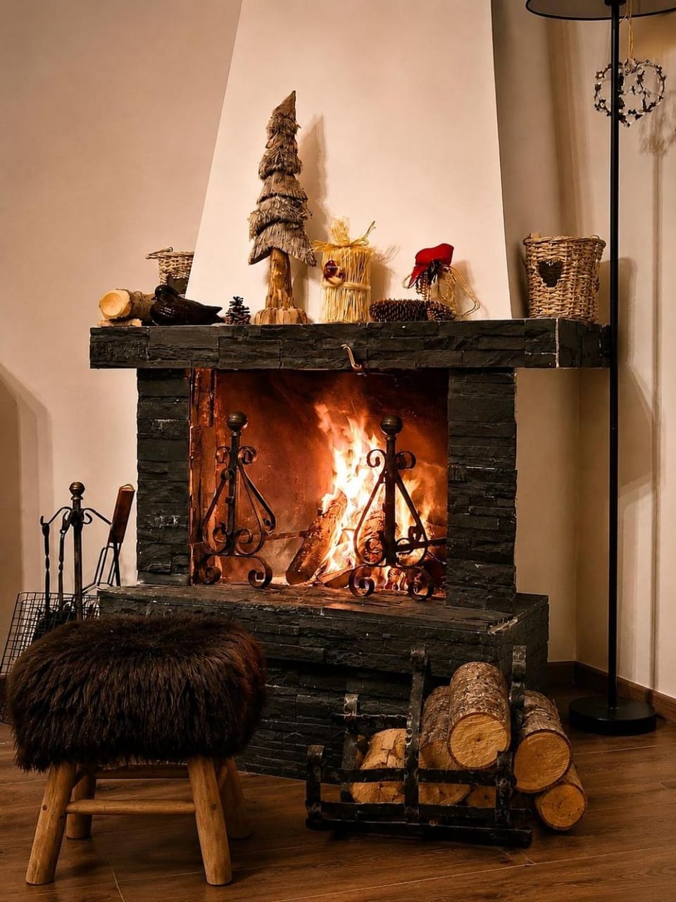 fireplace