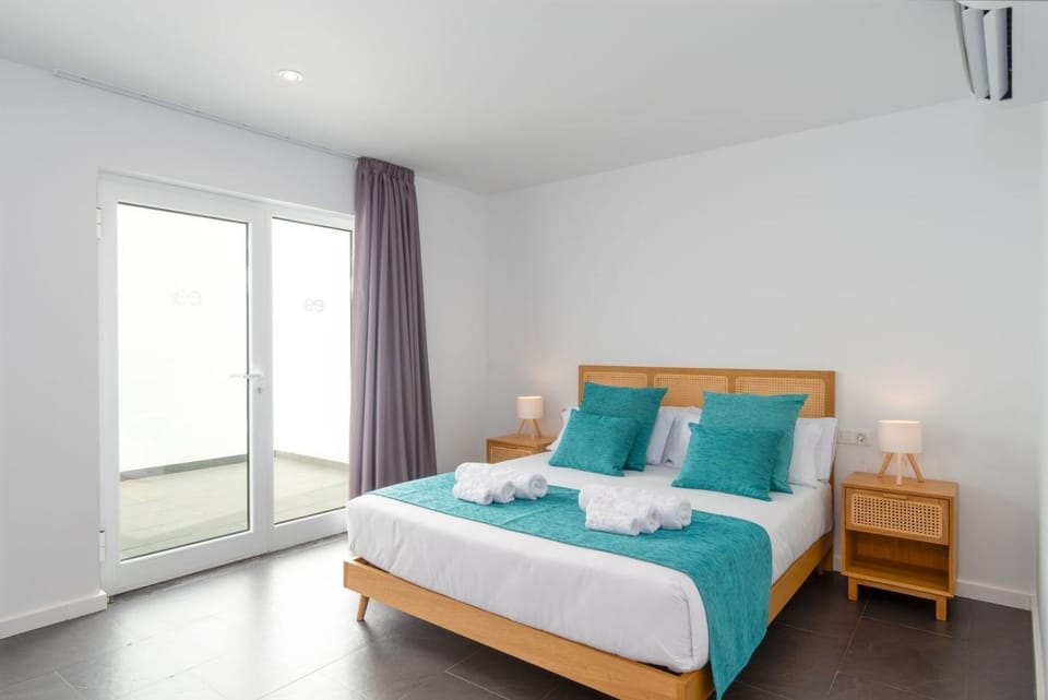 Property building, Living room, Bedroom