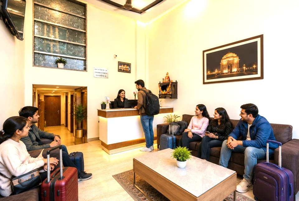Hotel Cashew le Place 'Front of New Delhi Railway Station & 1 Minute from Connaught Place & City Centre Bed and Breakfast in New Delhi