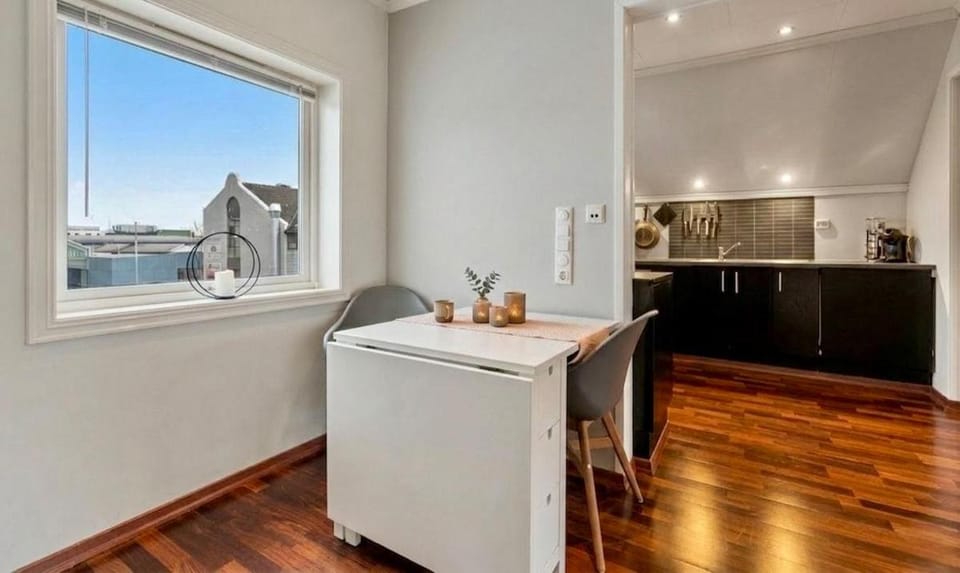 Central Top Floor 2BR Apartment & Free Parking Apartment in Stavanger