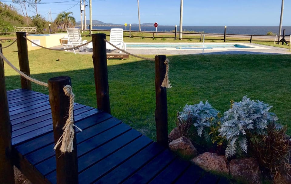 Natural landscape, Garden, Garden view, Sea view