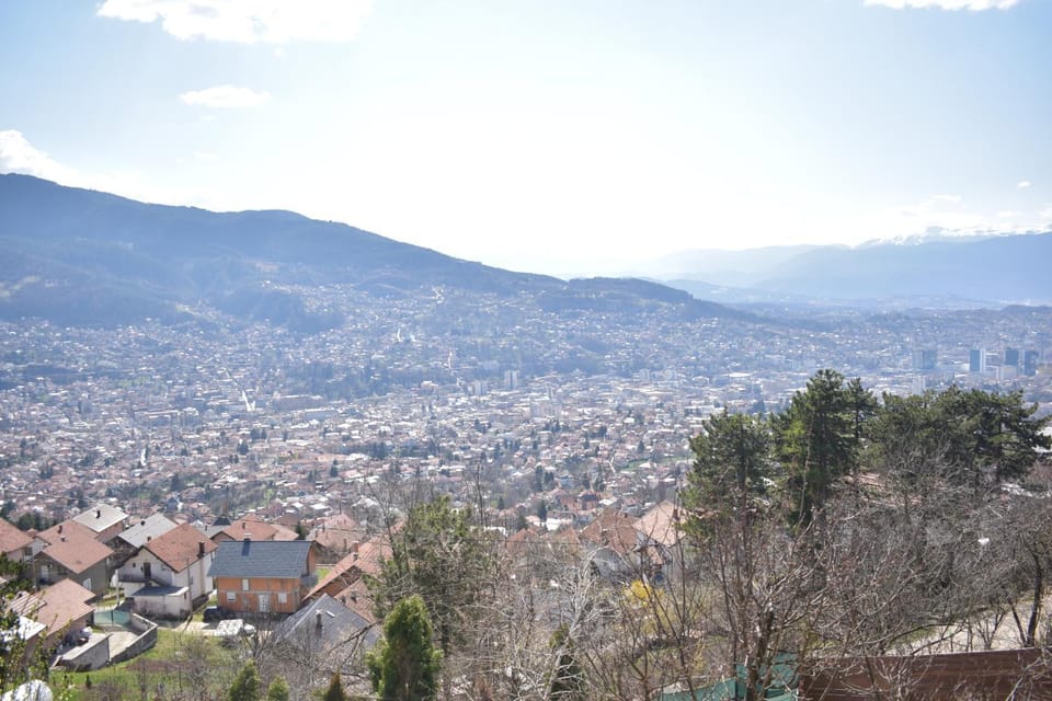 Jacuzzi with Panoramic View Relax Maison Sarajevo House in Sarajevo