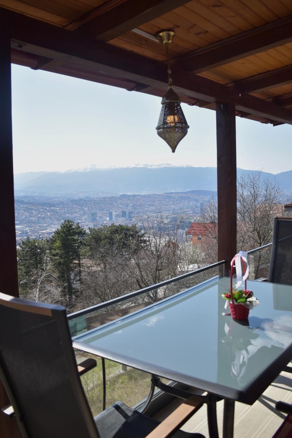 Jacuzzi with Panoramic View Relax Maison Sarajevo House in Sarajevo