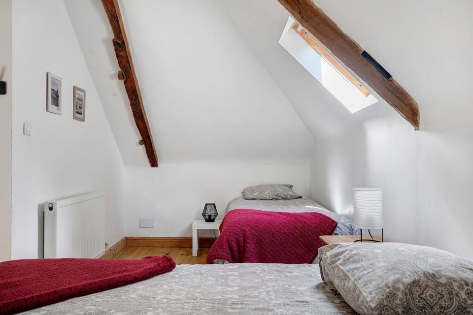 Property building, Living room, Bedroom