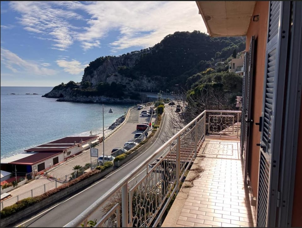 Natural landscape, View (from property/room), Balcony/Terrace, Beach, Sea view
