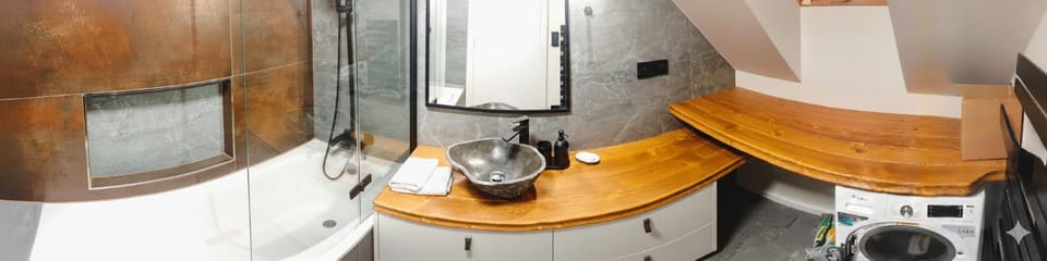 Bathroom, Bath, washing machine