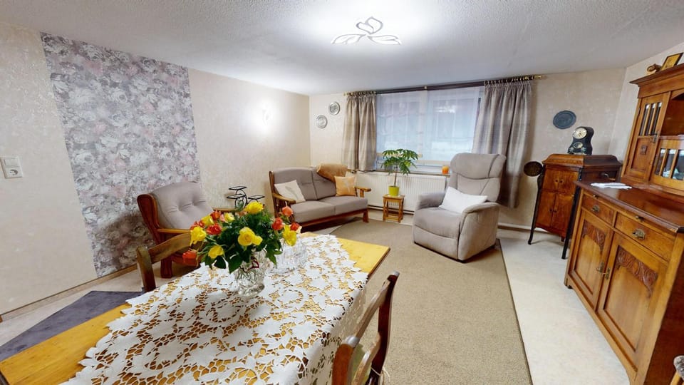 Parterre Ferienwohnung Wild Apartment in Saxony
